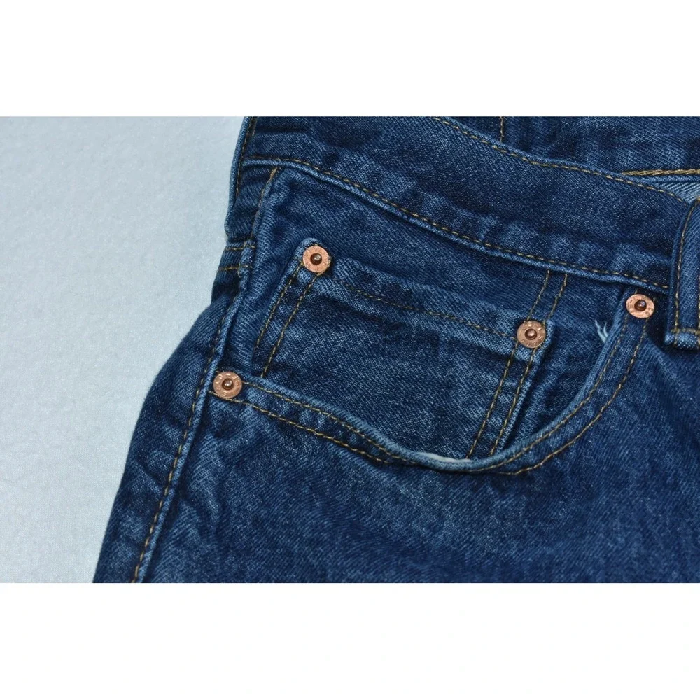 Levi's 550 Men Jeans 42x29 (41x28) Blue Denim Relaxed Tapered Baggy 90s Workwear